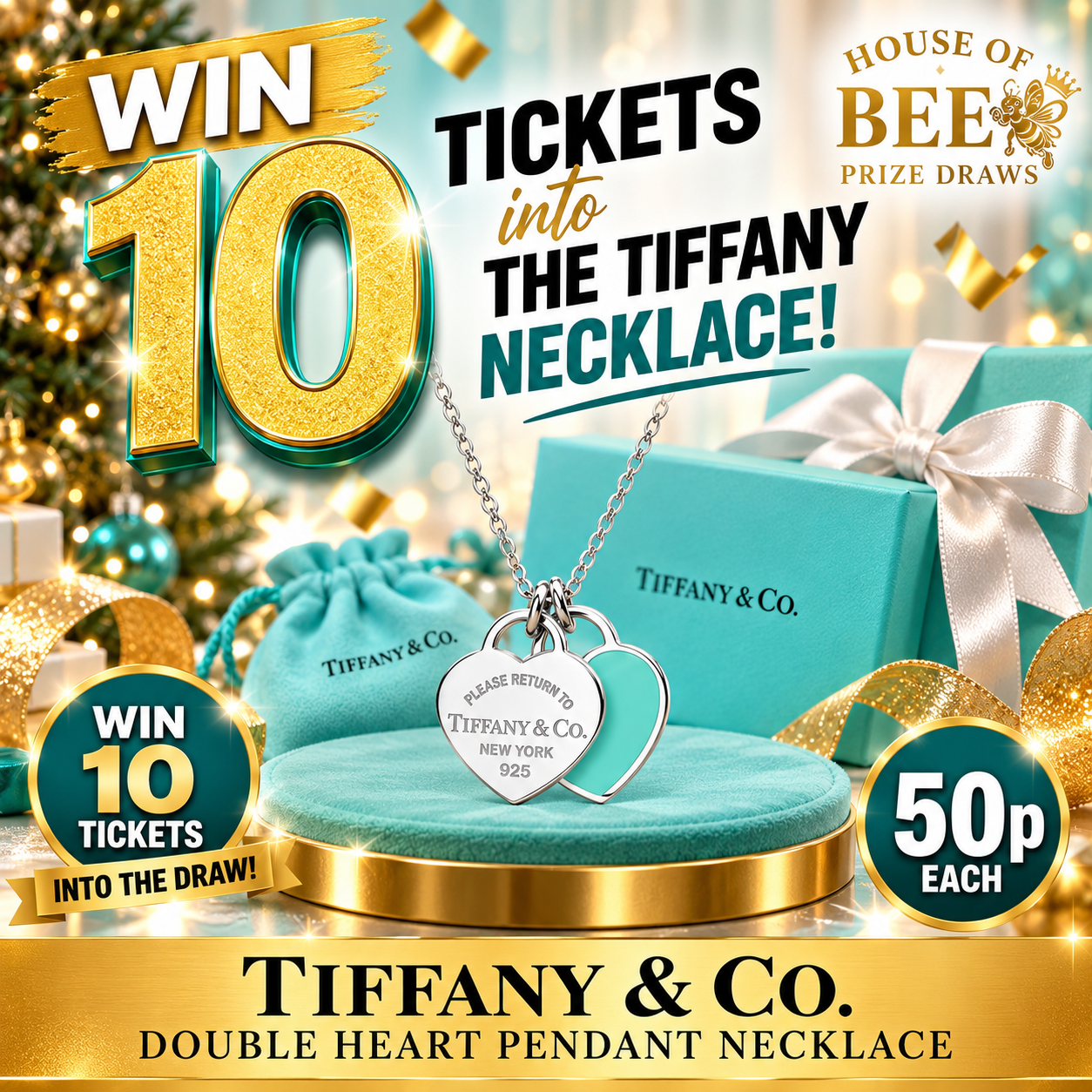 Win 10 Tickets into The Tiffany Necklace