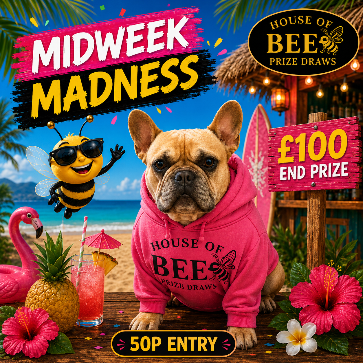 Midweek Madness - £100 Cash Prize