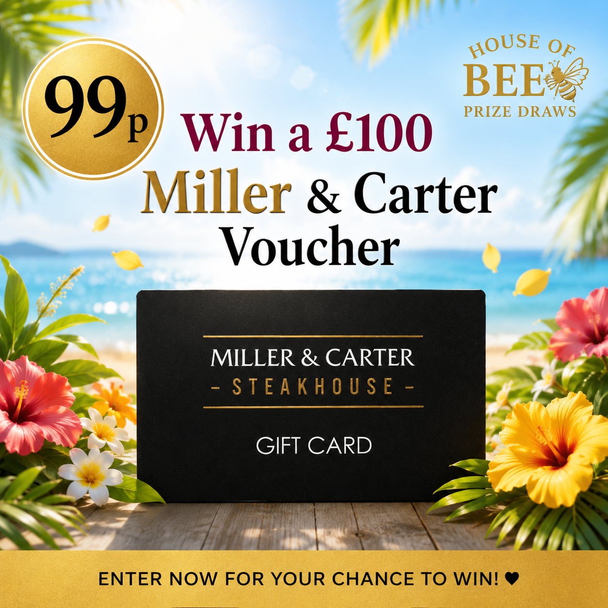 Miller & Carter £100 Voucher