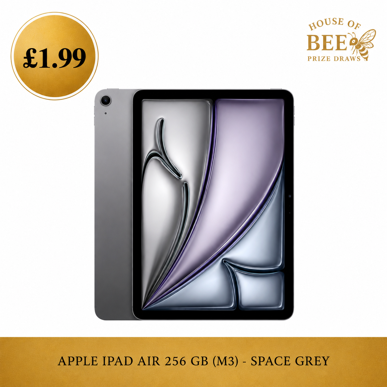 Apple IPad Air 11 " (M3 ) 256 gb in Space Grey