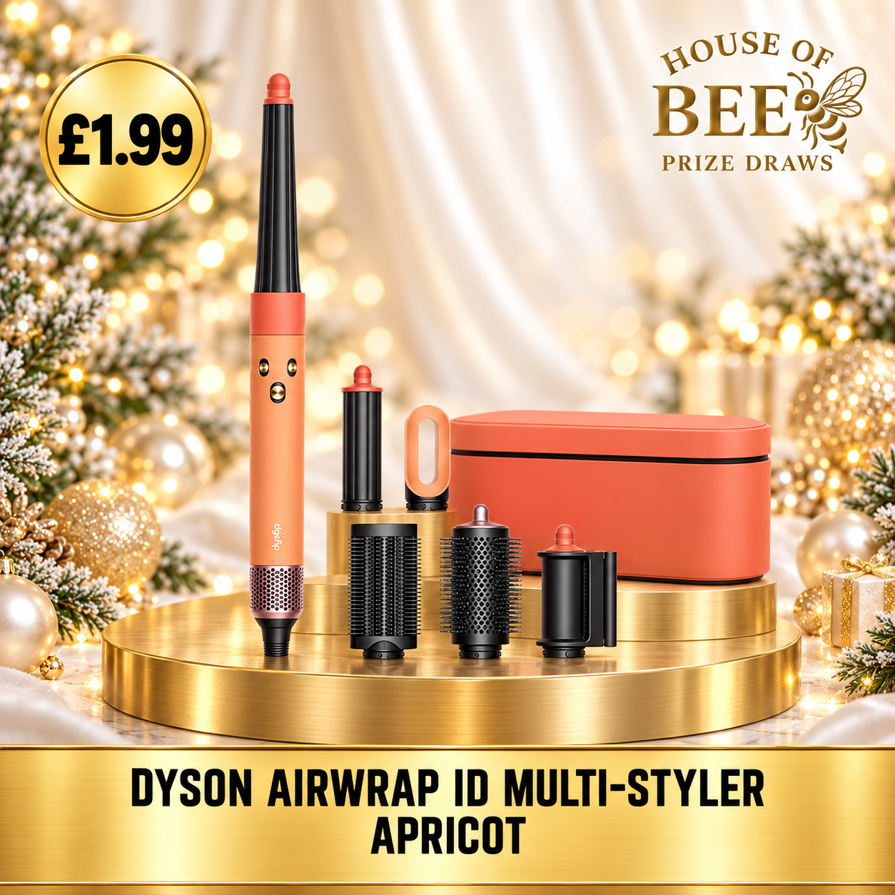 Dyson Airwrap ID Multi Styler and Dryer- Apricot