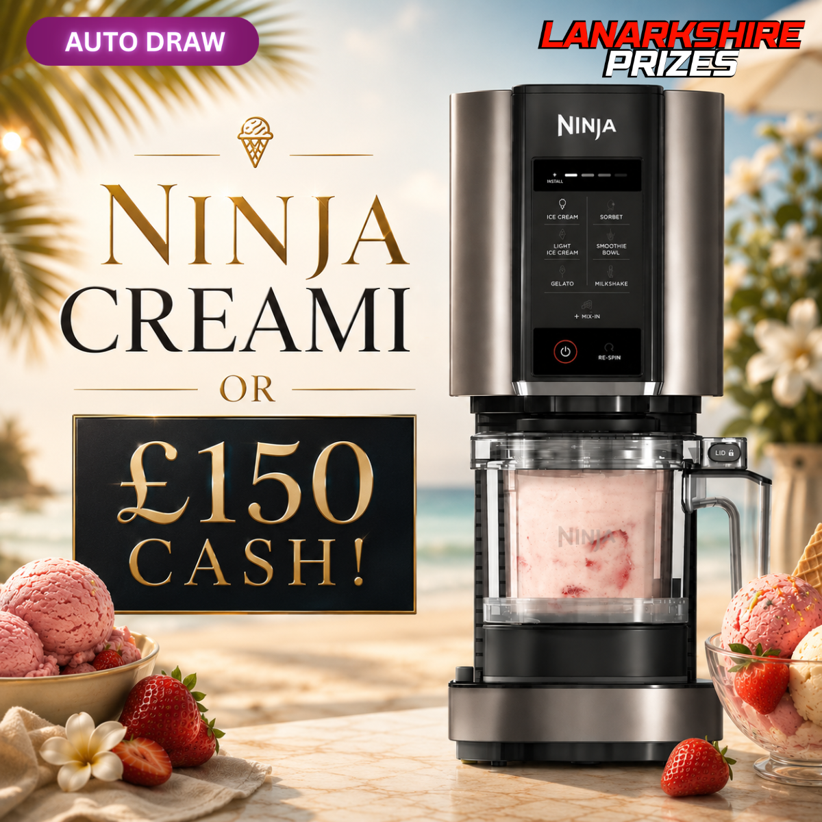 WIN A NINJA CREAMI | OR £150 CASH!