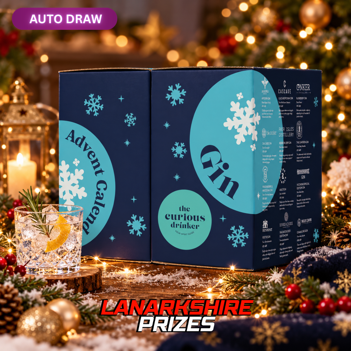 THE CURIOUS DRINKER GIN ADVENT CALENDAR 2026