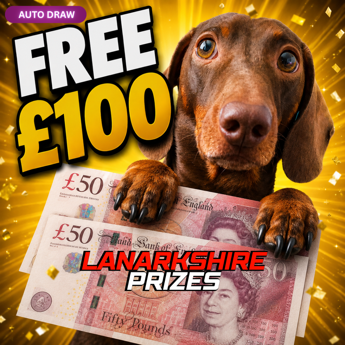 WIN £100 CASH FOR FREE!