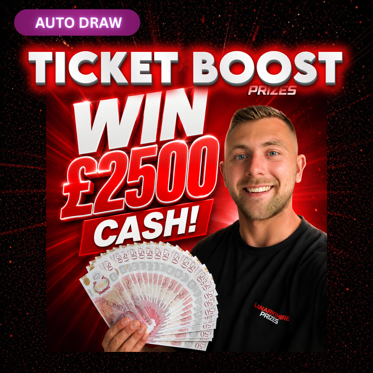 TICKET BOOST! | WIN 100 TICKETS FOR THE £2500 CASH COMP! #2
