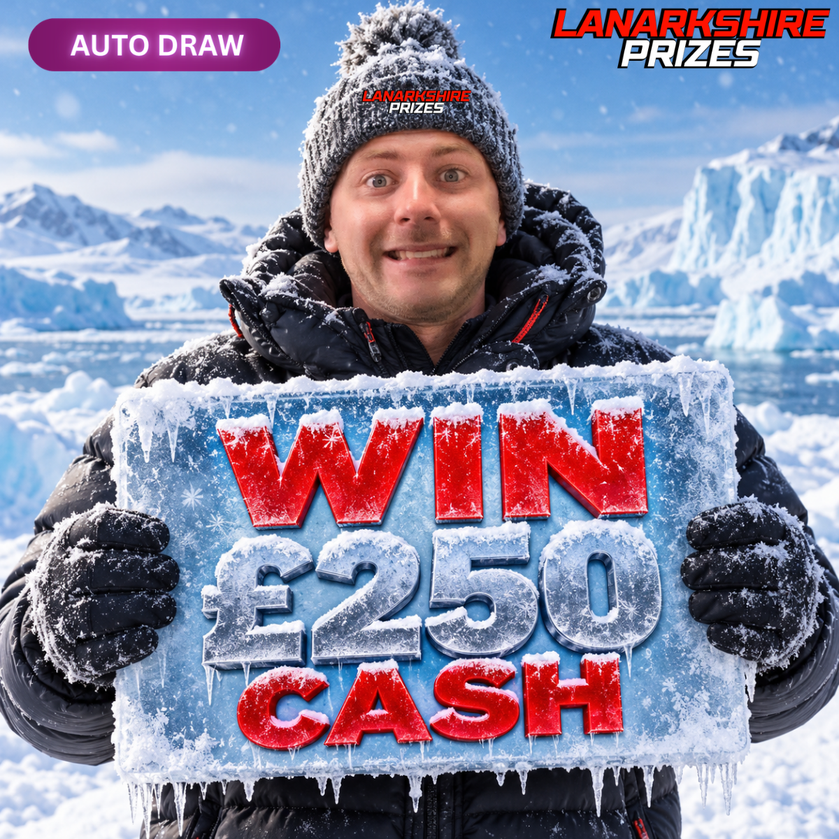 WIN £250 COLD HARD CASH!