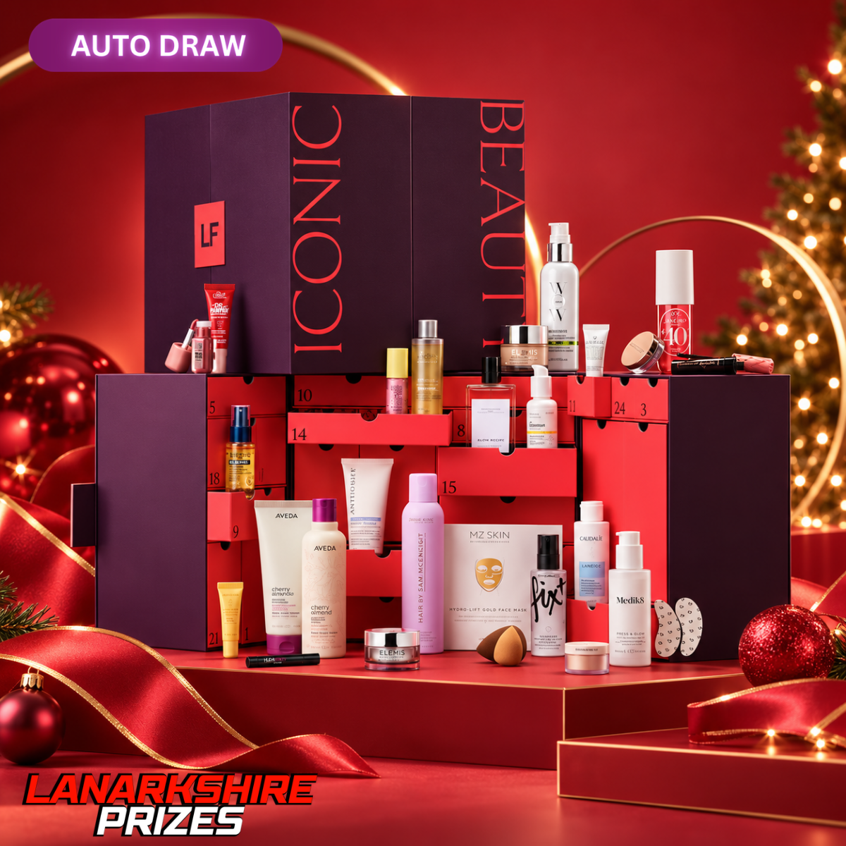 LOOKFANTASTIC 2026 BEAUTY ADVENT CALENDAR | (ITEMS WORTH OVER £665)