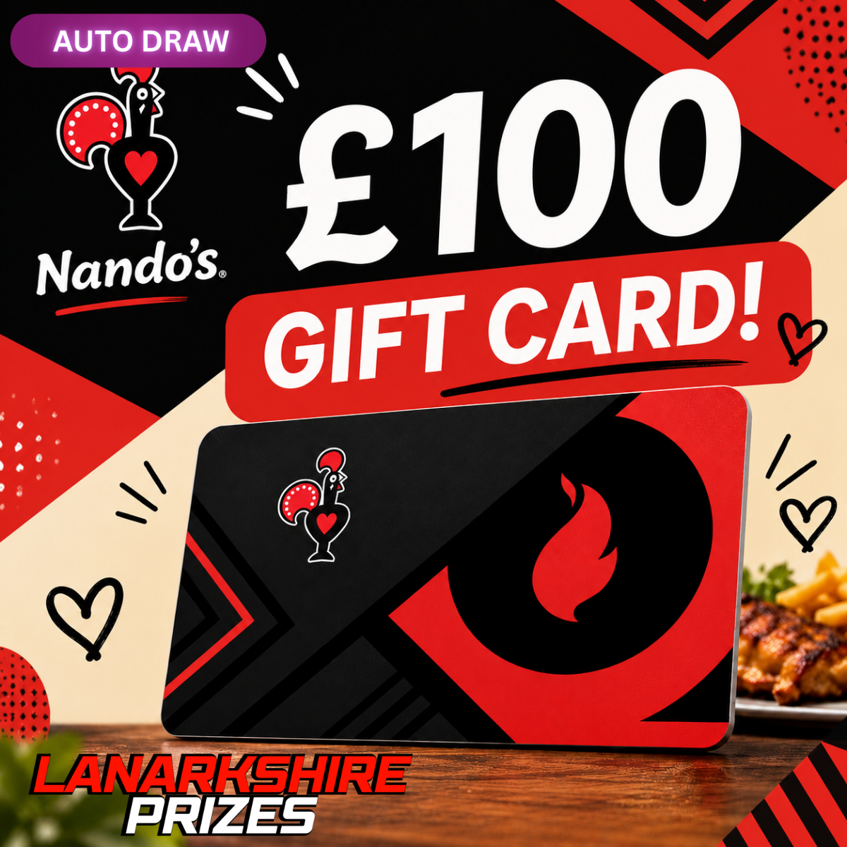 WIN A £100 NANDO'S GIFT CARD!