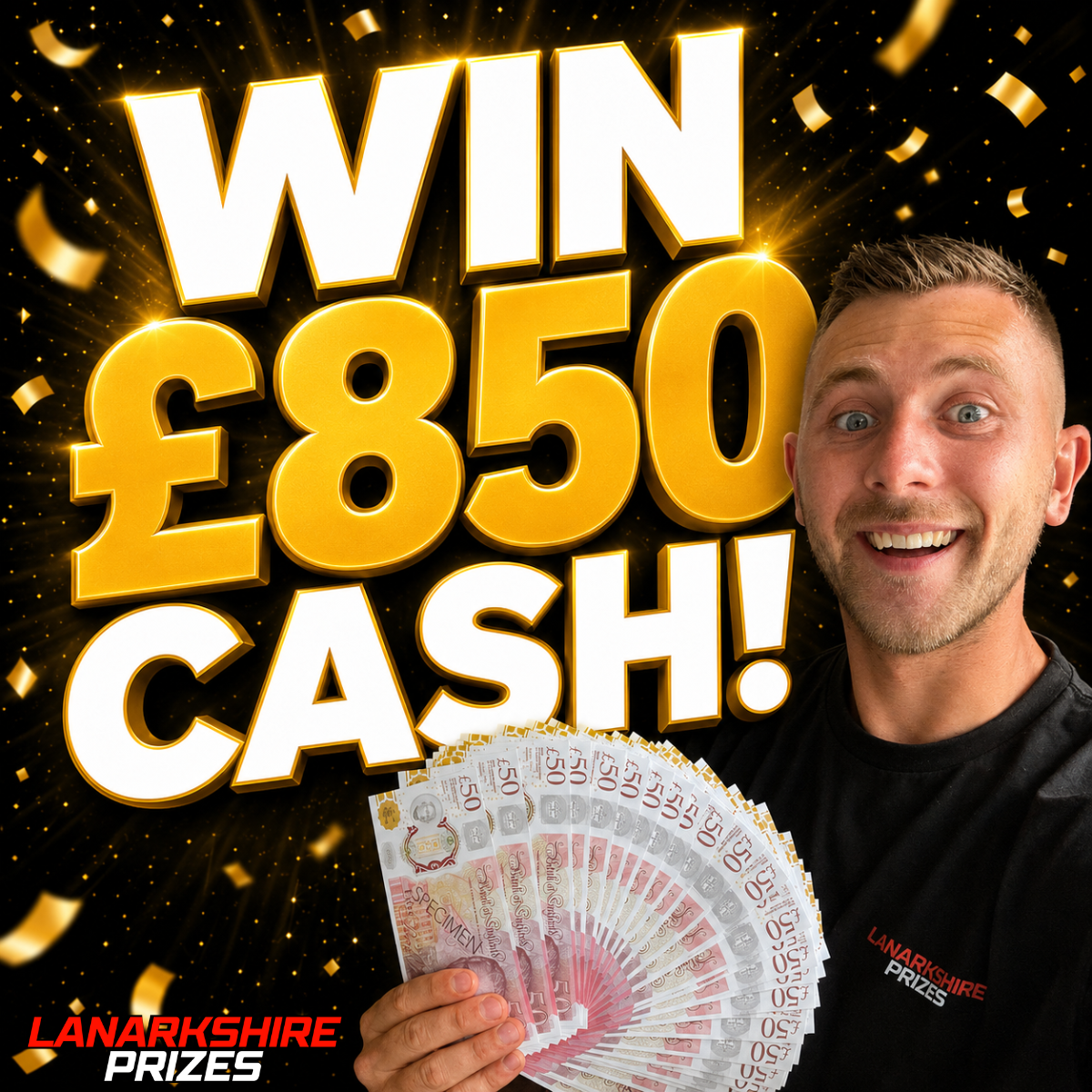 WIN £850 CASH! - FOR 85p!