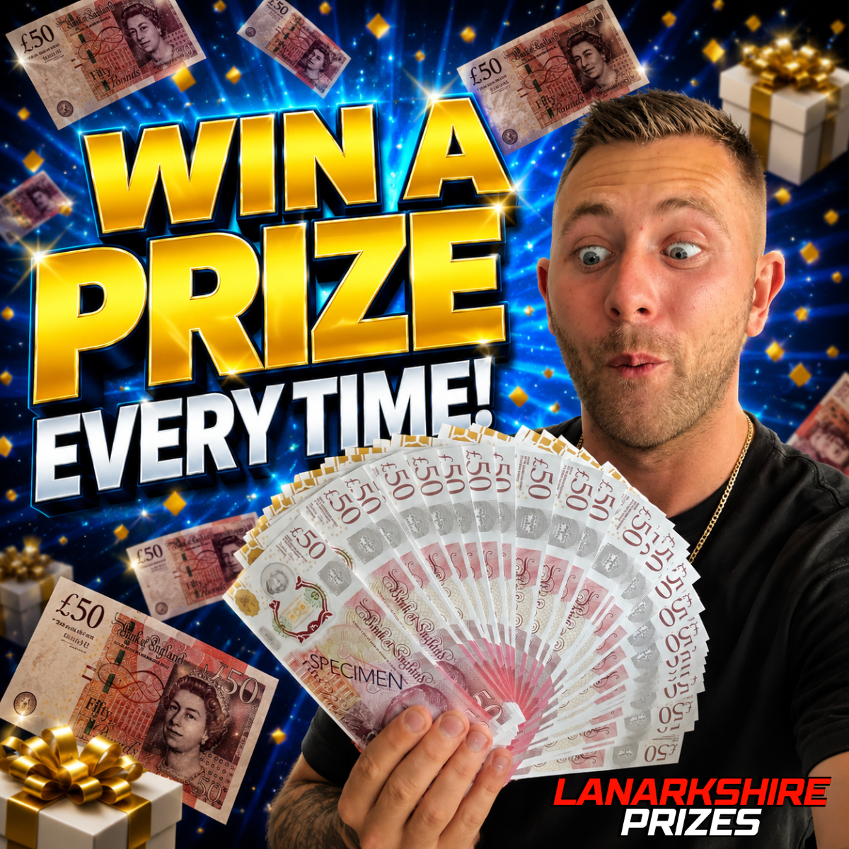 WIN A PRIZE EVERY TIME! £500 CASH END PRIZE! | £4000 INSTANT WINS!
