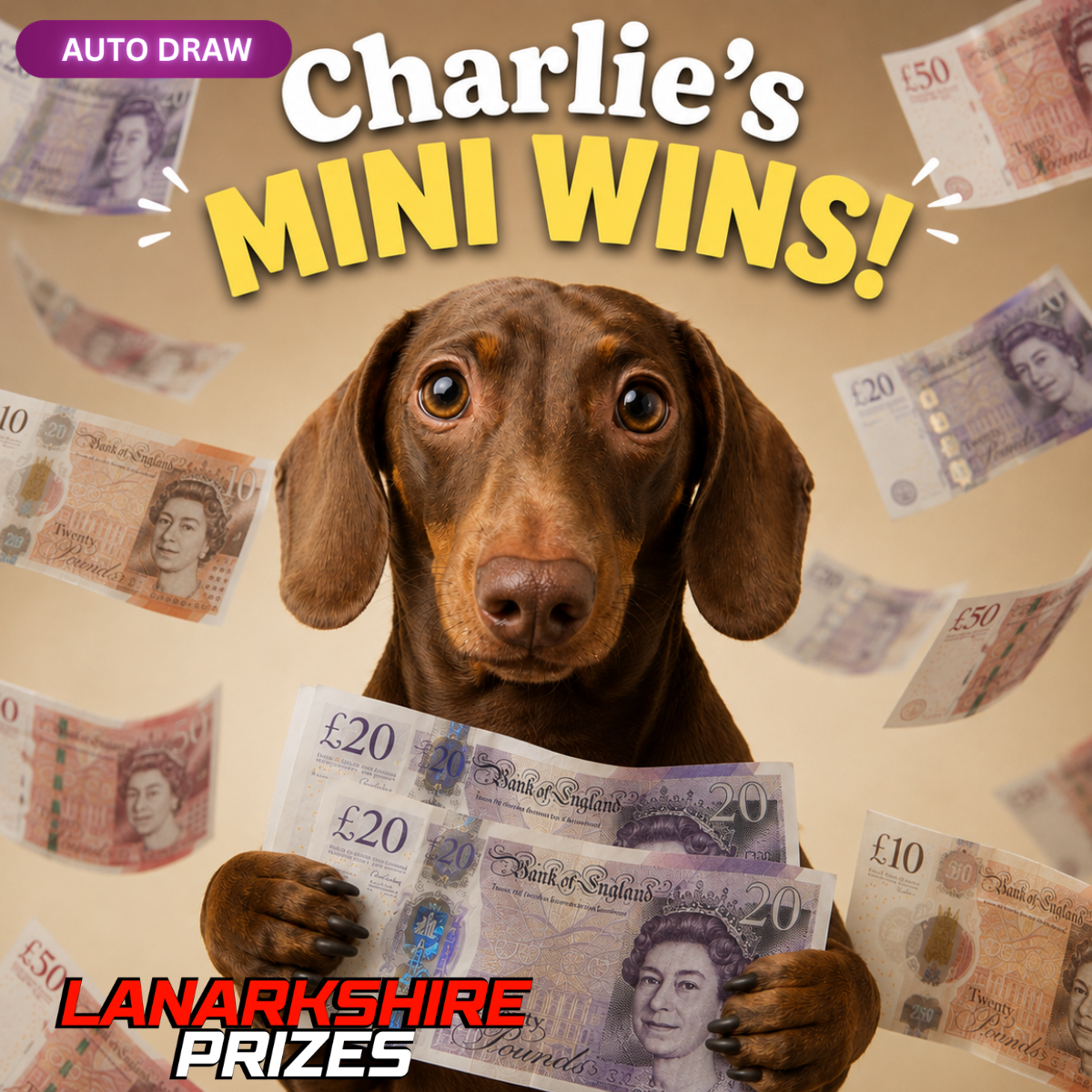 CHARLIE'S MINI WINS! | £500 INSTANT WINS! | £100 CASH END PRIZE!