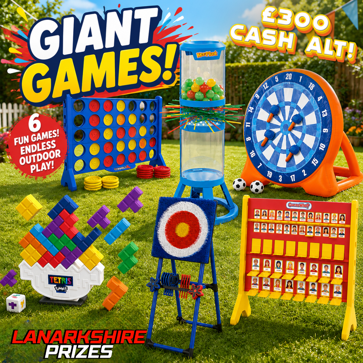 WIN A GIANT GAMES BUNDLE! | OR £300 CASH!
