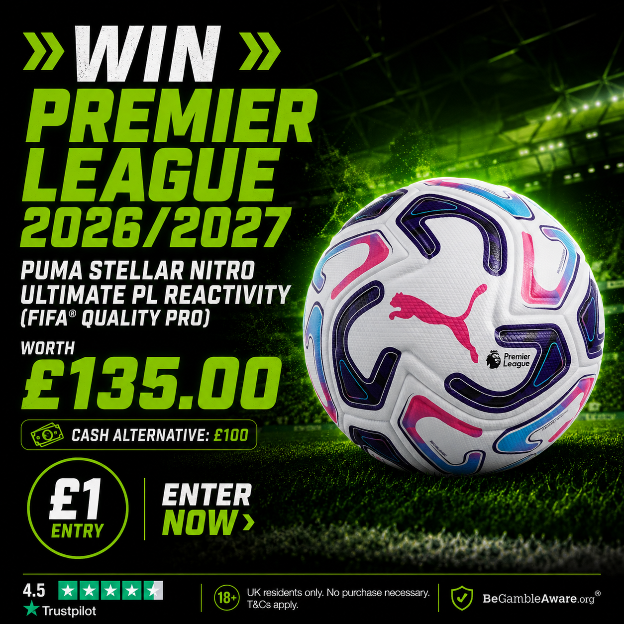 Premier League 26/27 PUMA Stellar NITRO Ultimate!