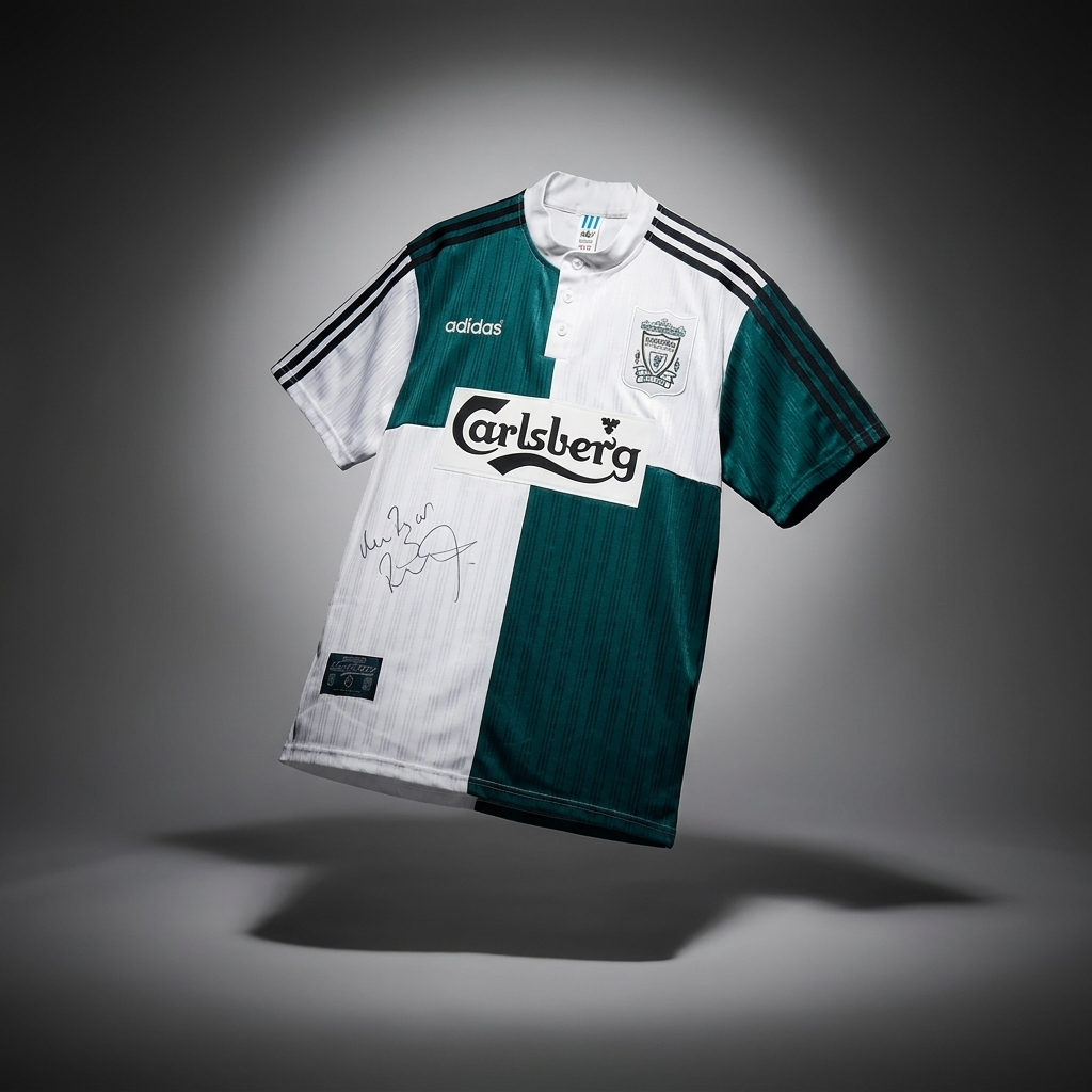 Razor Ruddock Signed 1995 Liverpool Shirt
