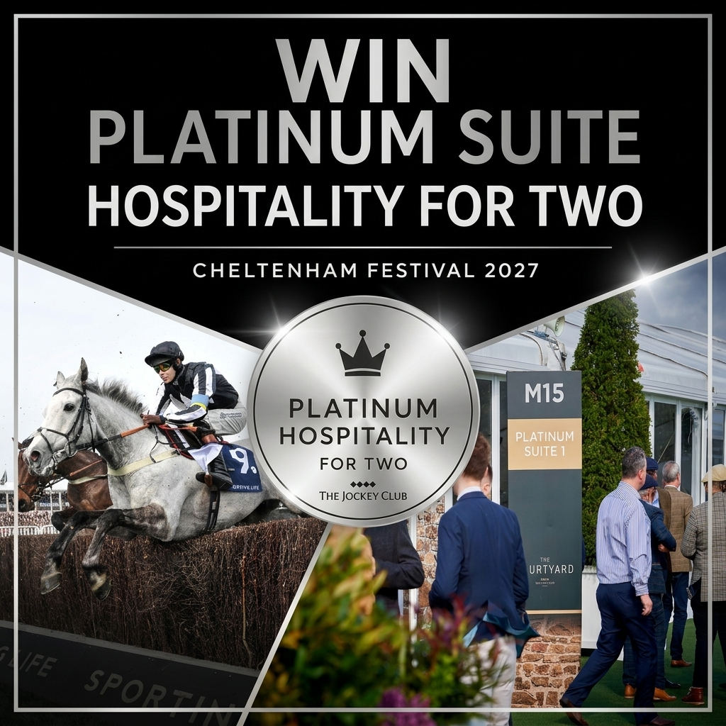 FREE ENTRY - Cheltenham Festival 2027 Platinum Suite Hospitality Tickets x2