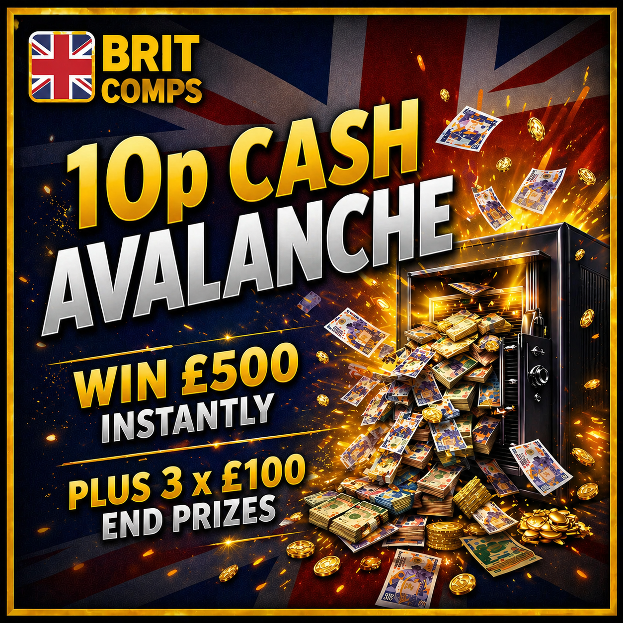 10p CASH AVALANCHE