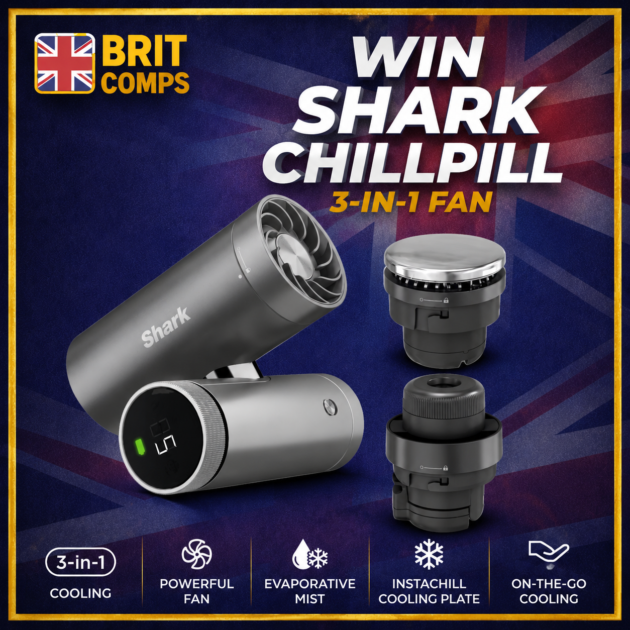 ❄️ WIN A Shark ChillPill 3-in-1 Personal Cooling System! ❄️