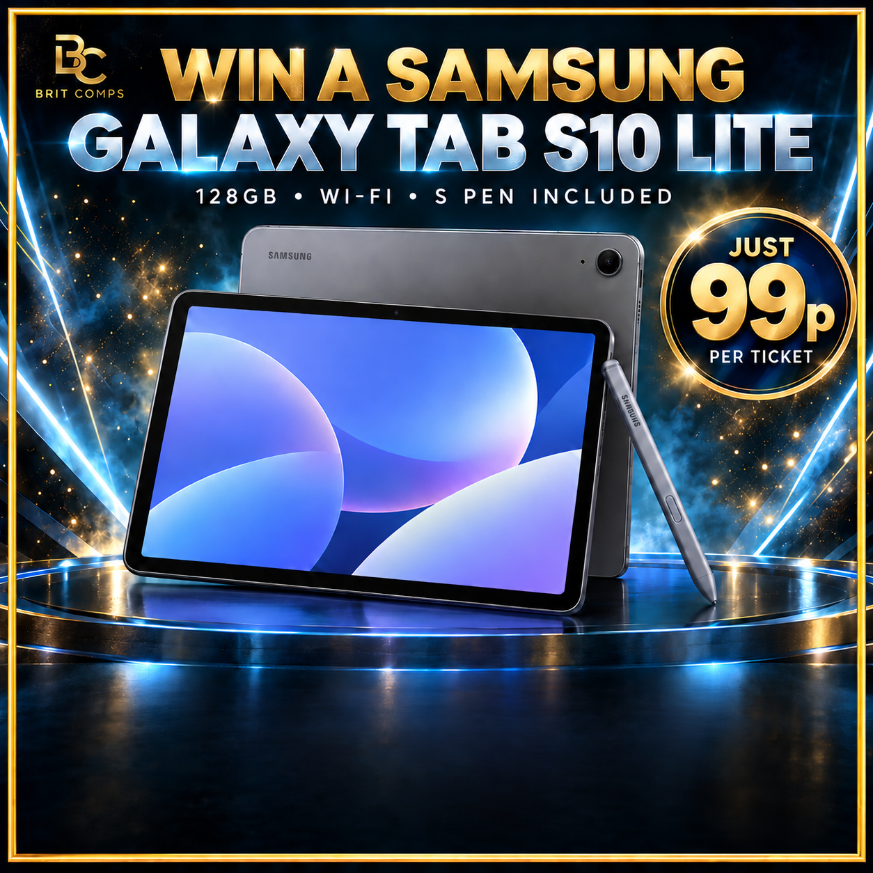 SAMSUNG GALAXY TAB S10 LITE WORTH £369