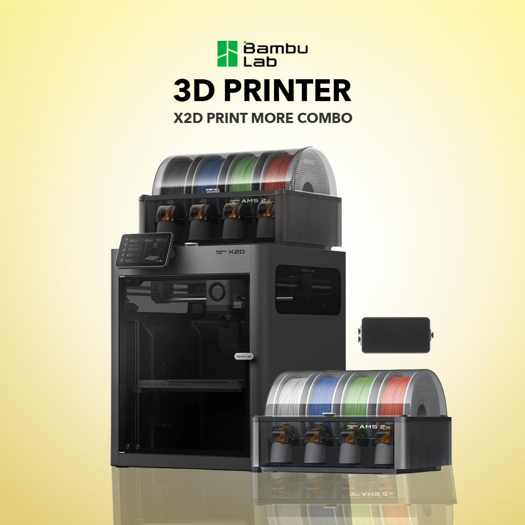 Bambu Lab X2D Print More Combo