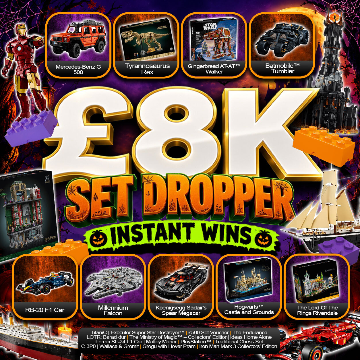 £8k Set Dropper