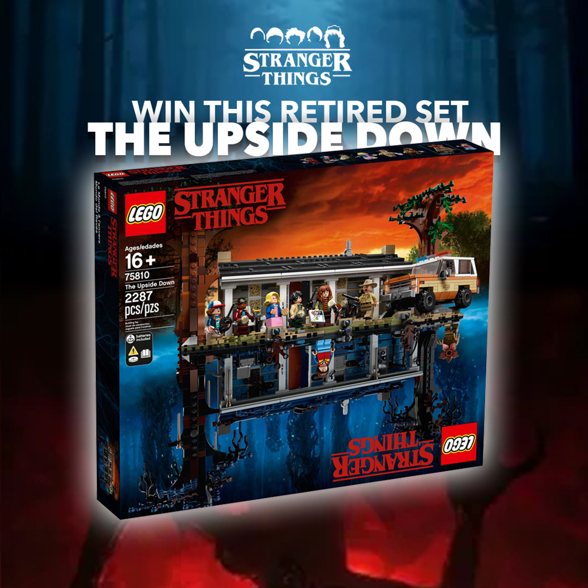 Retired LEGO Stranger Things The Upside Down #4