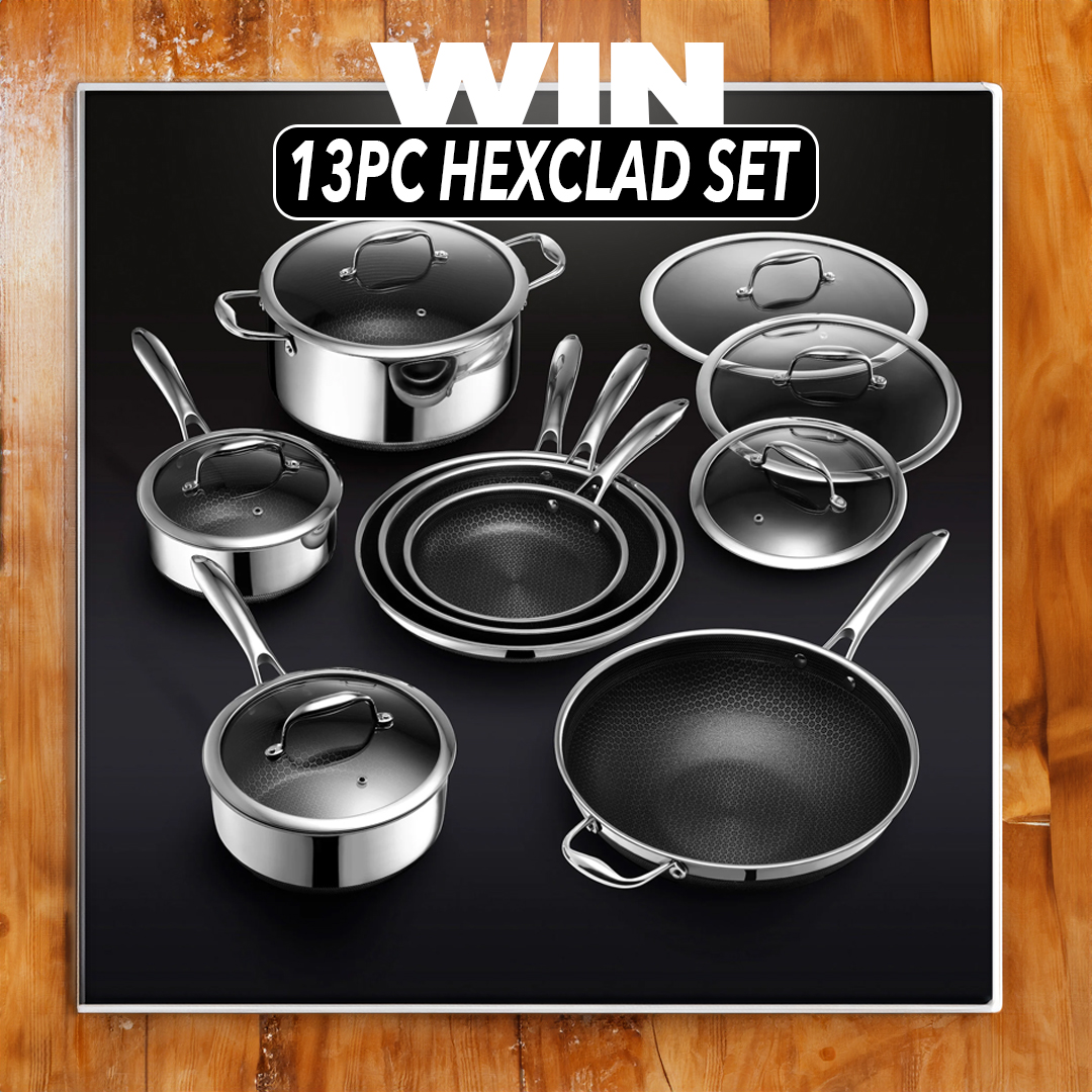 13pc HexClad Set #2