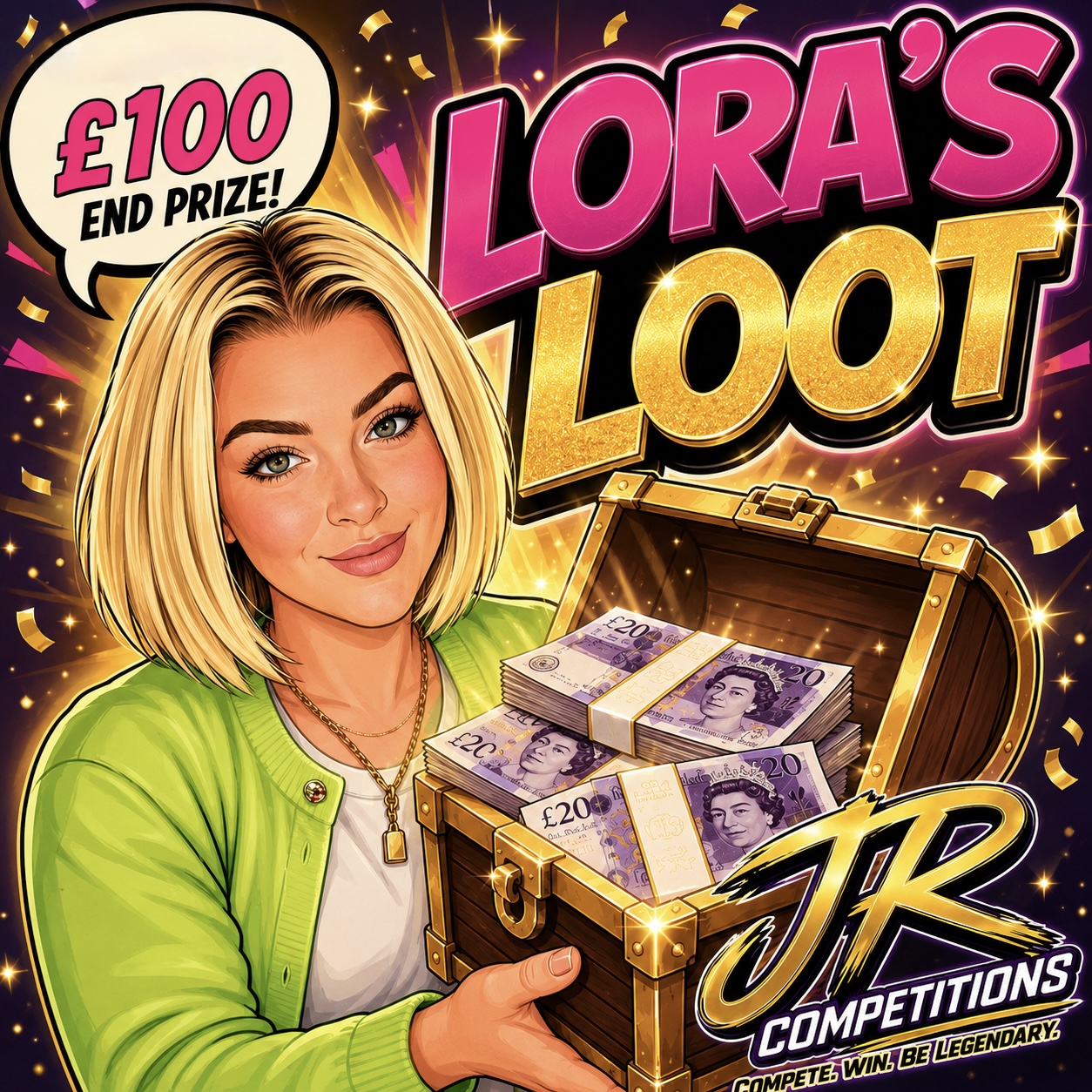 Lora's Loot- £100 End Prize