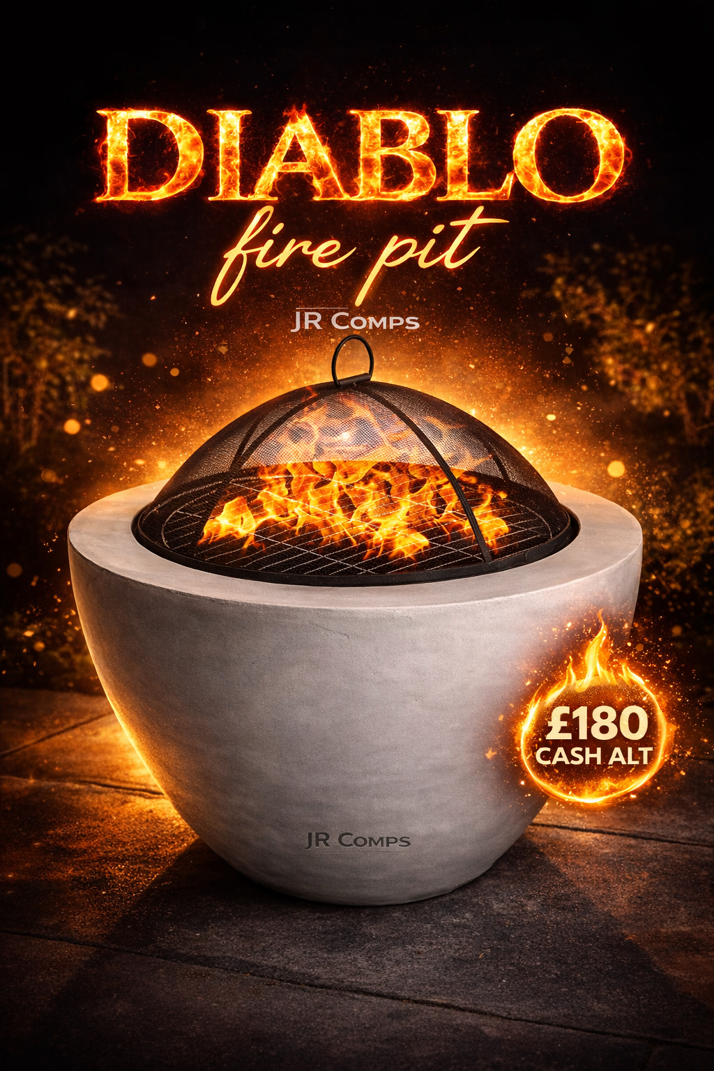 Diablo Fire Pit or £180