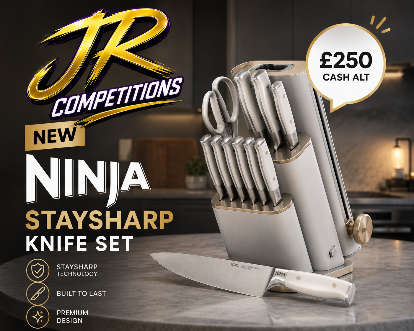 Ninja StaySharp NEW Knife Set