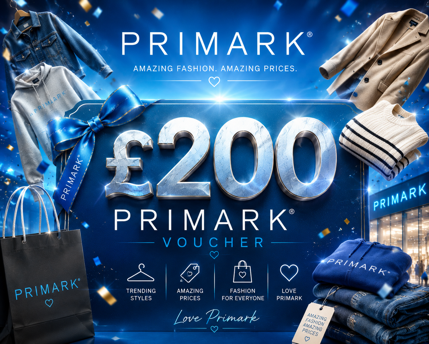 £200 Primark Voucher