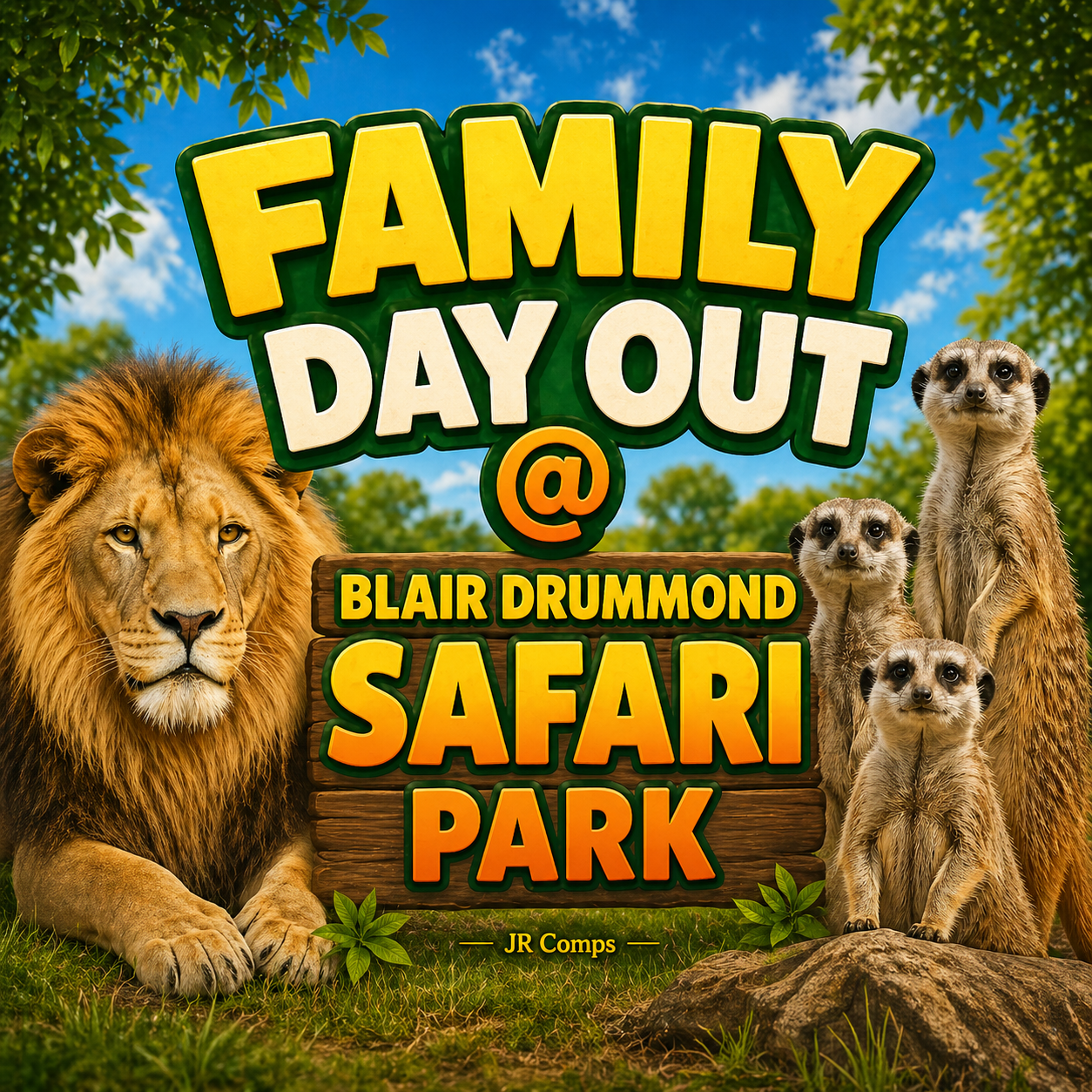 Family Day Out @ Blair Drummond Safari Park