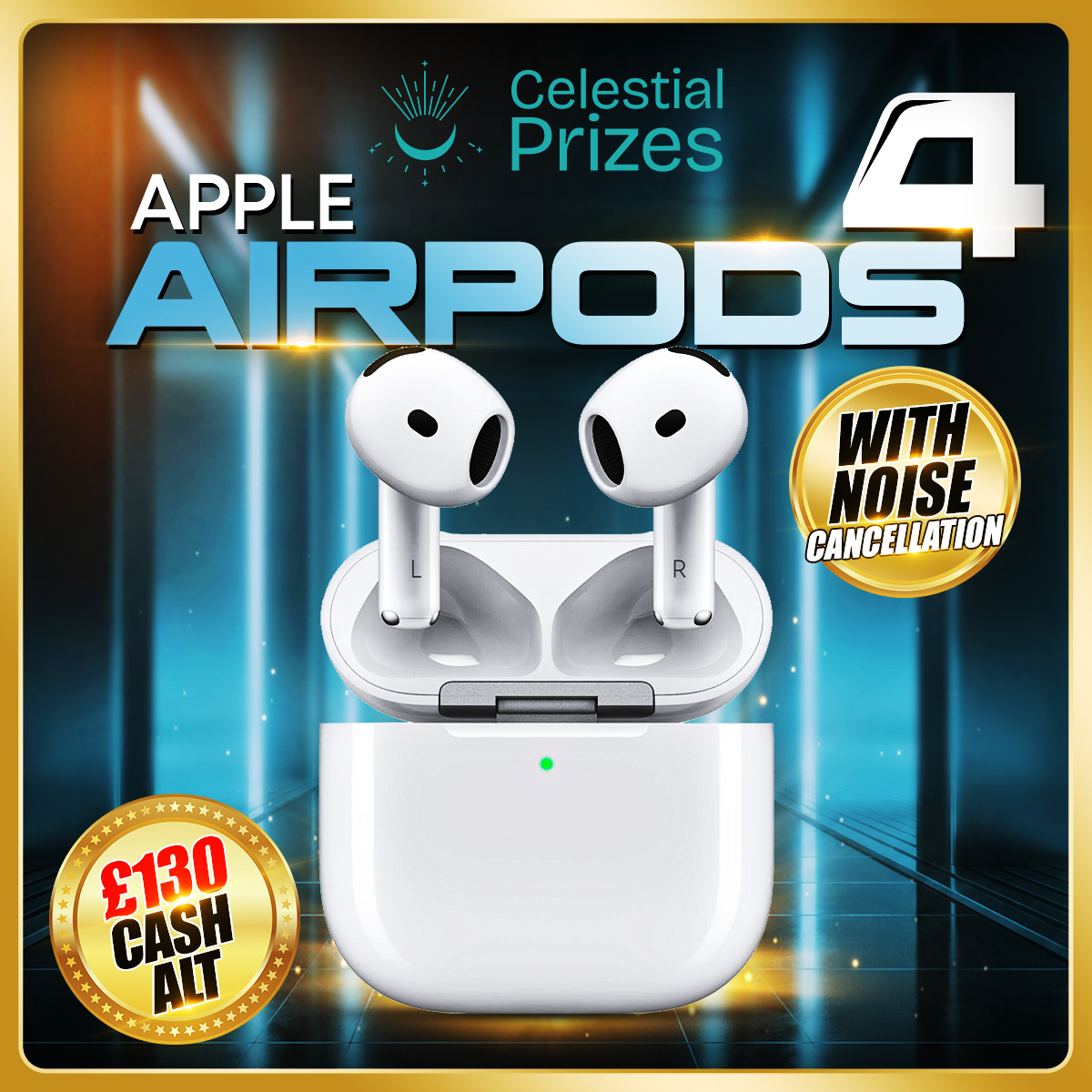 🎧Apple AirPods 4 with noise cancellation 🎧