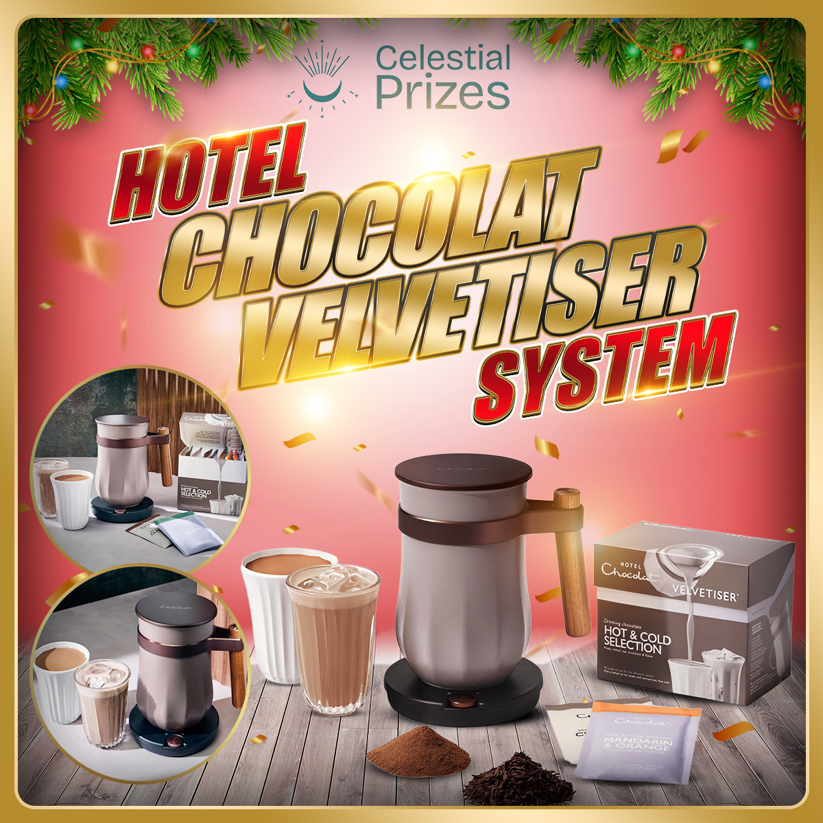 Hotel Chocolat Velvetiser System (£100 cash alt)