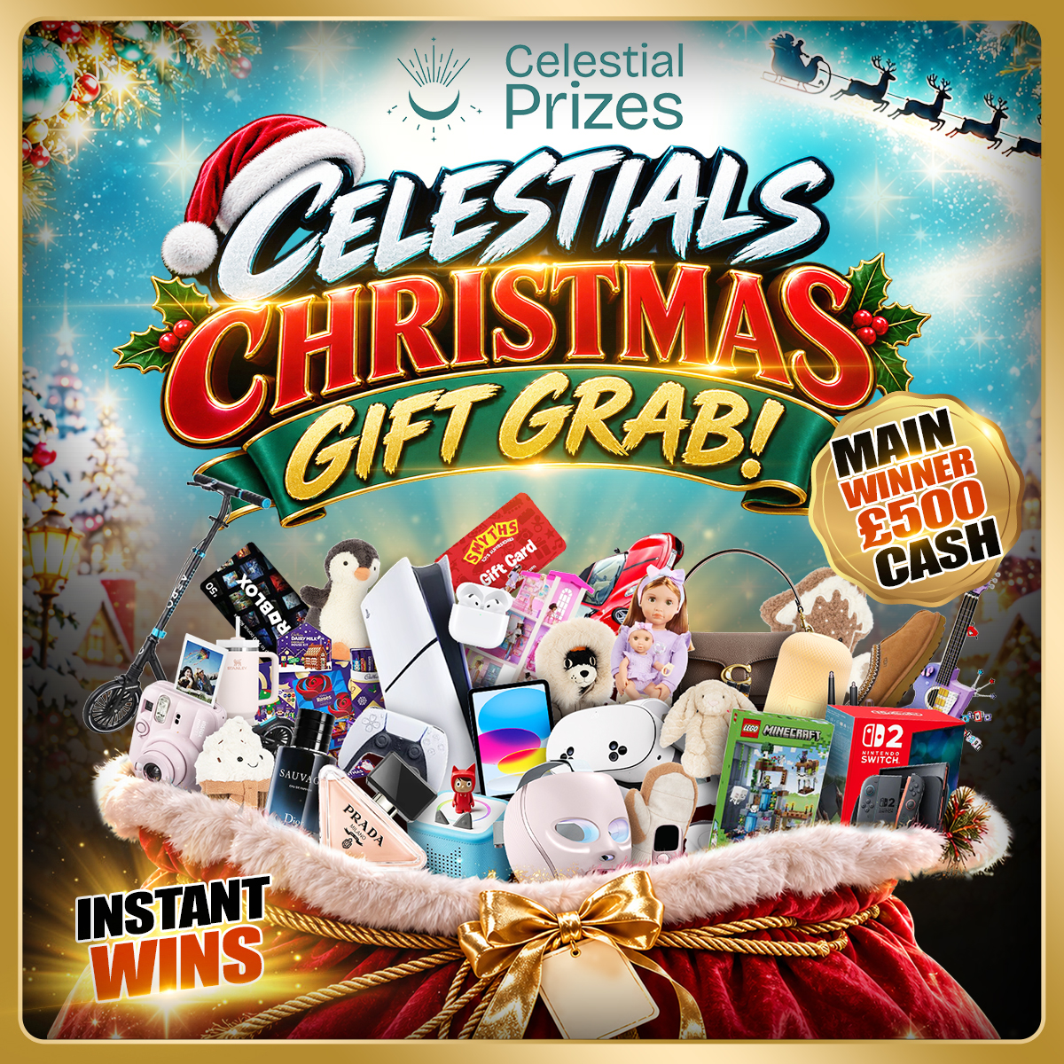 CELESTIAL'S CHRISTMAS GIFT GRAB!