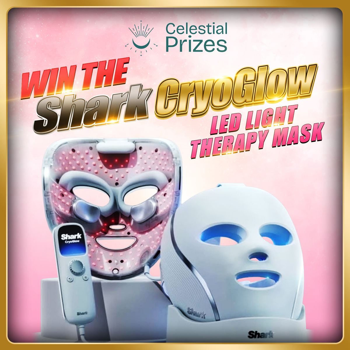 Win the Shark CryoGlow LED Mask - £250 cash alternative