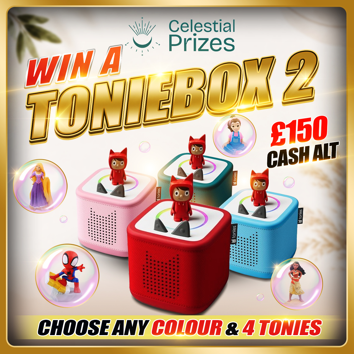 Win A Toniebox 2 plus 4 Tonies ⭐️