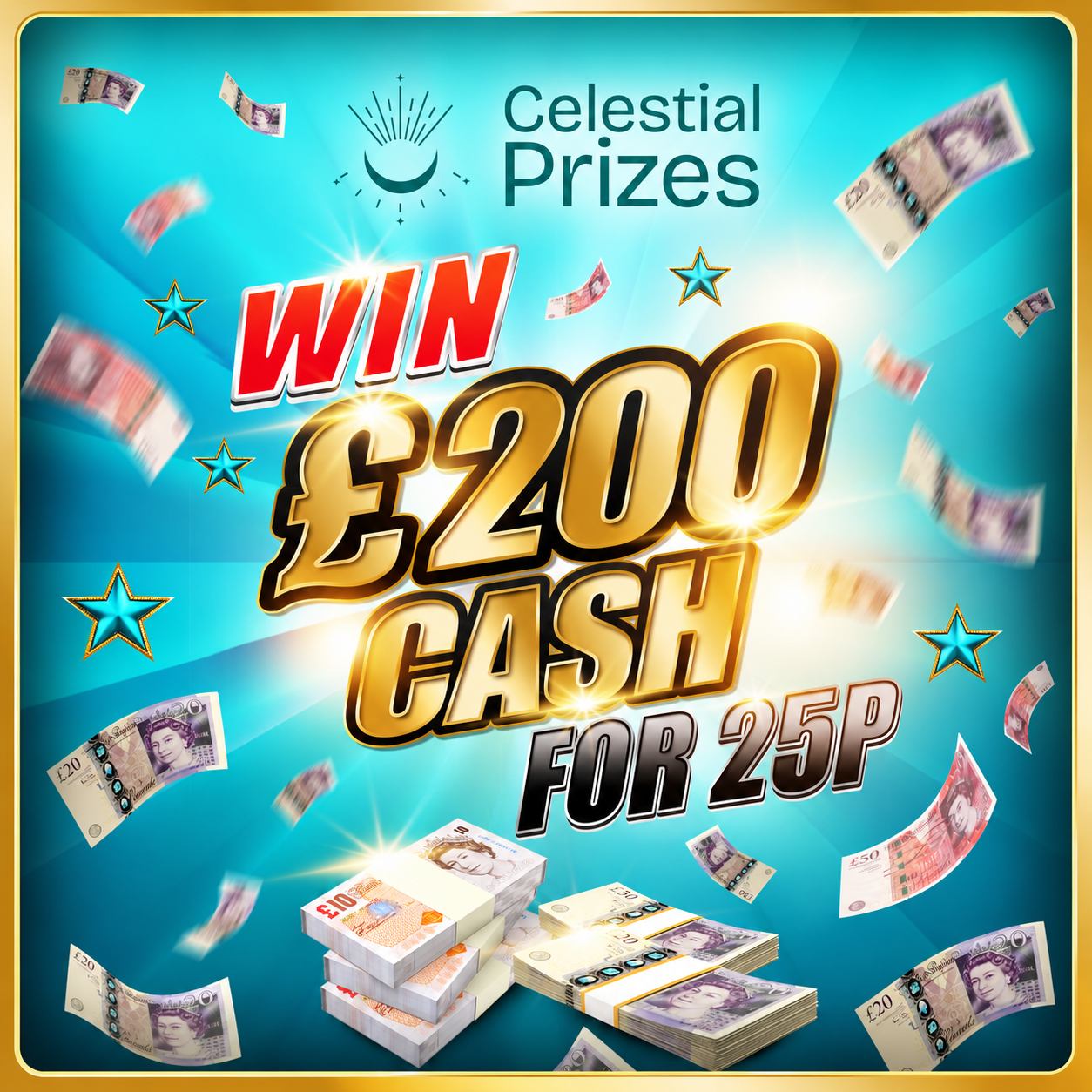 £200 Cash for 25p