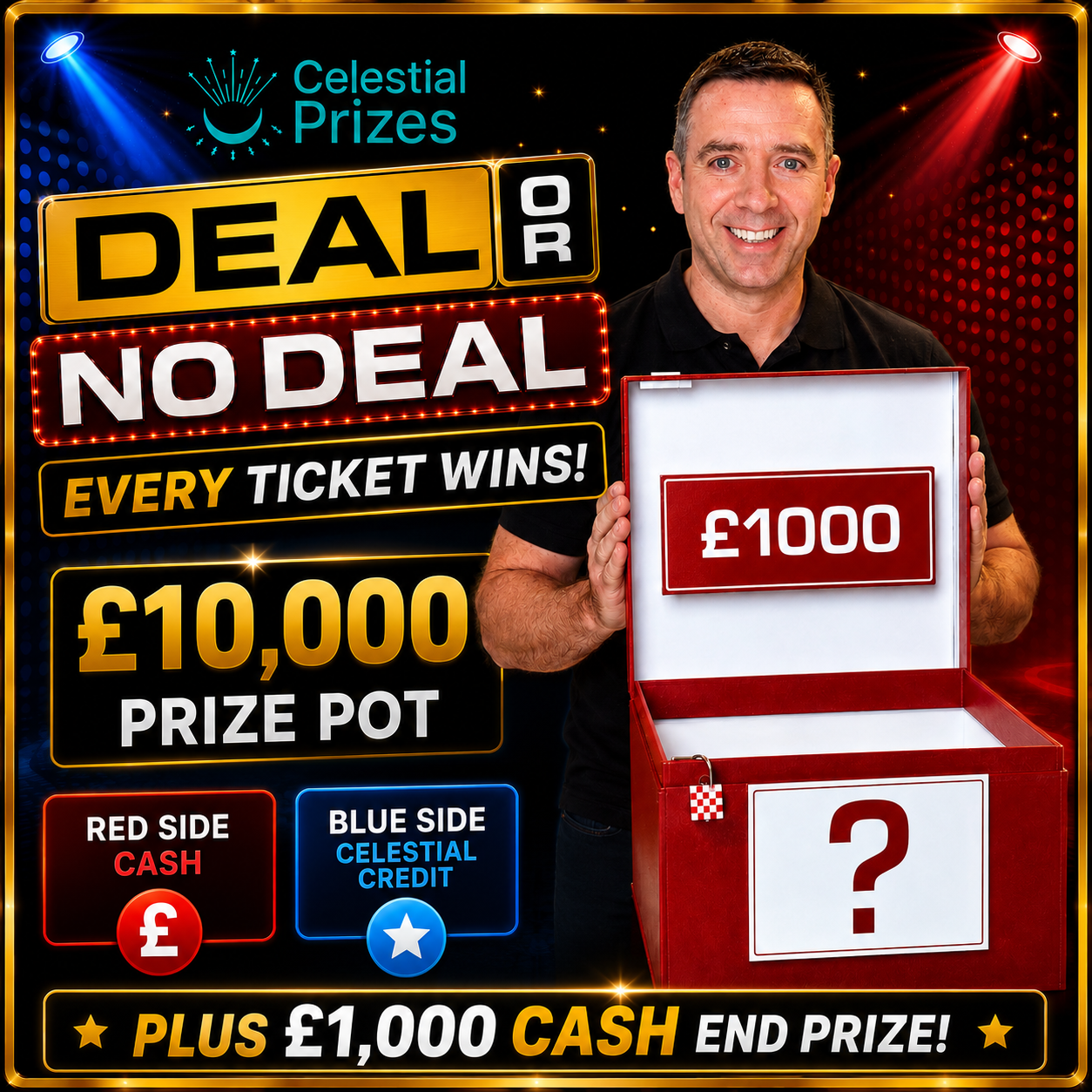 Celestial Deal Or No Deal - Every Ticket Wins