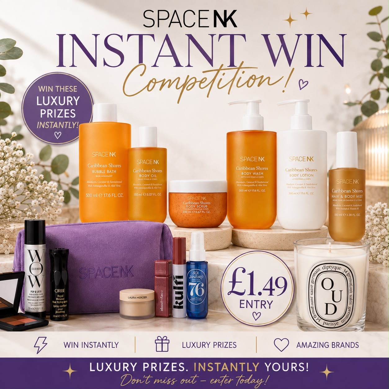 Space NK Instant Win Competition!