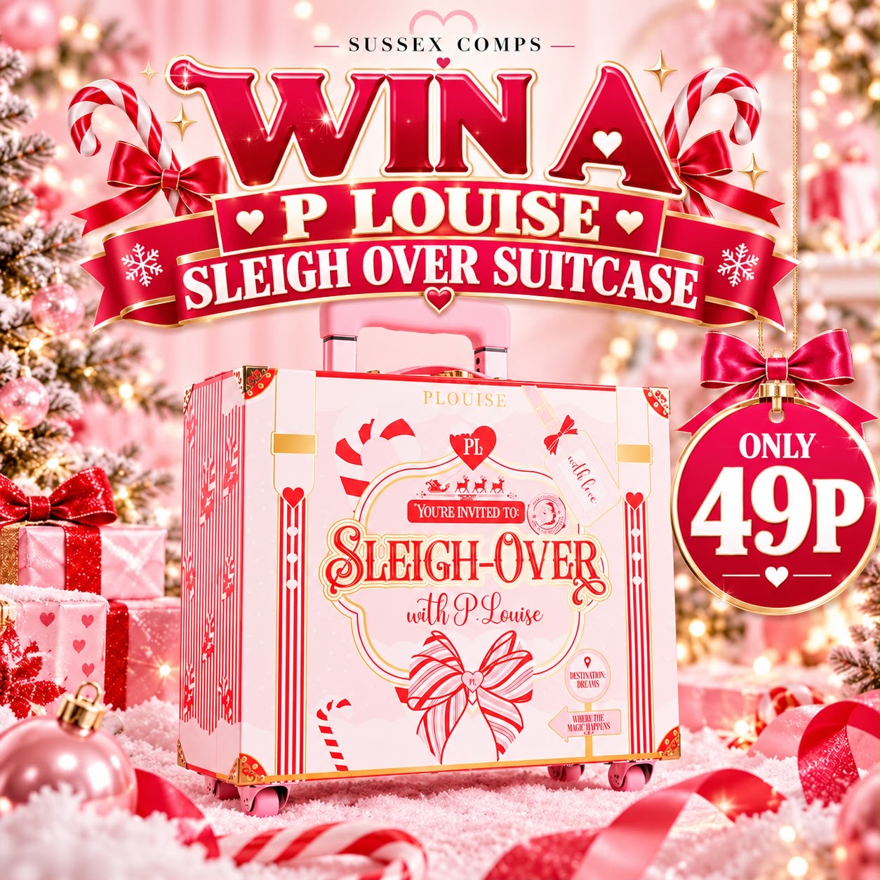 Win a P.Louise Sleigh Over Suitcase!