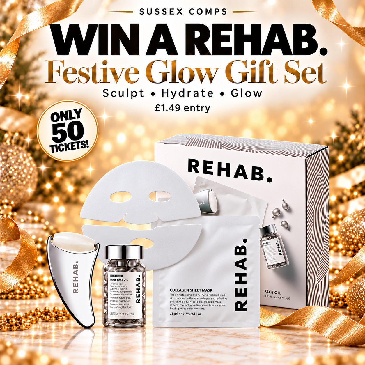 Win a Rehab Festive Glow Gift Set!