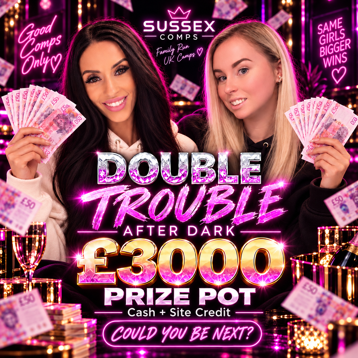 Double Trouble After Dark