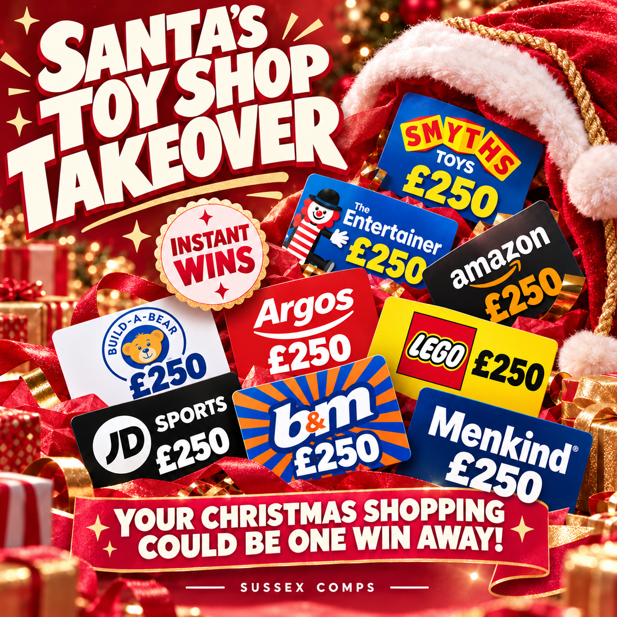 Santa's Toy Shop Takeover