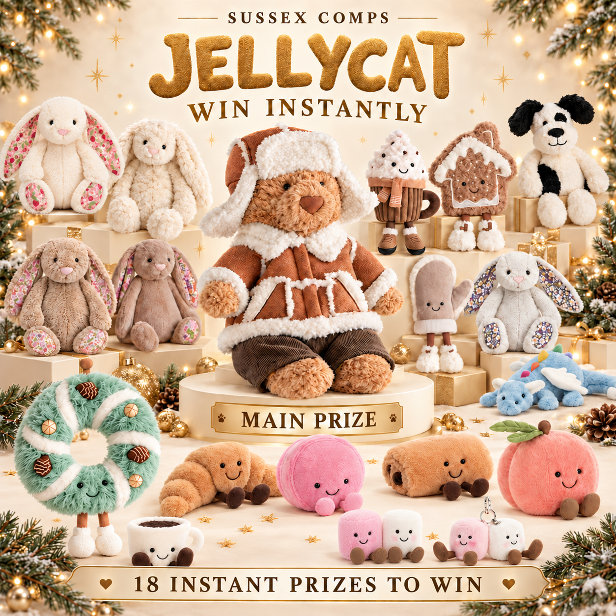 Jellycat - Win Instantly!