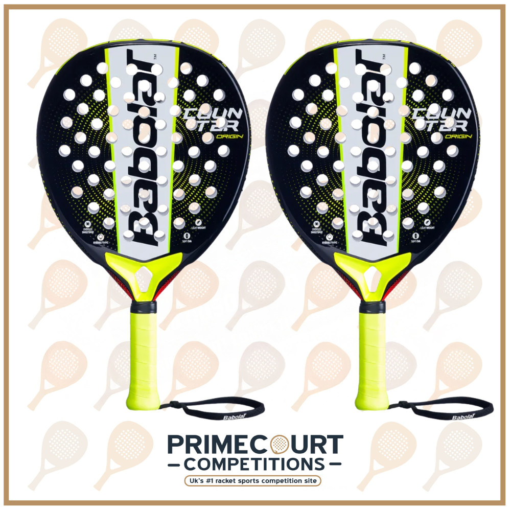 2 x Babolat Counter Origin Padel Racket 2026