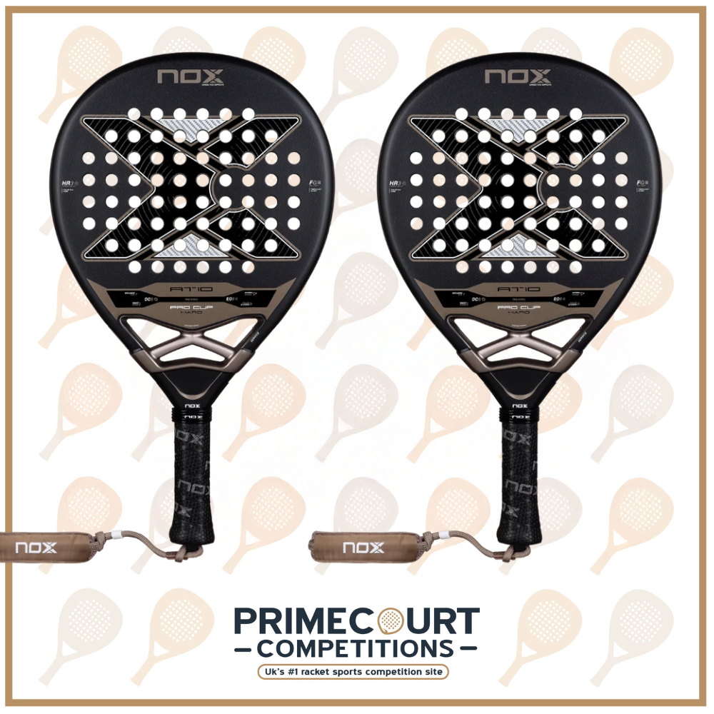 2 x Nox AT10 Pro Cup HARD Padel Racket 2026