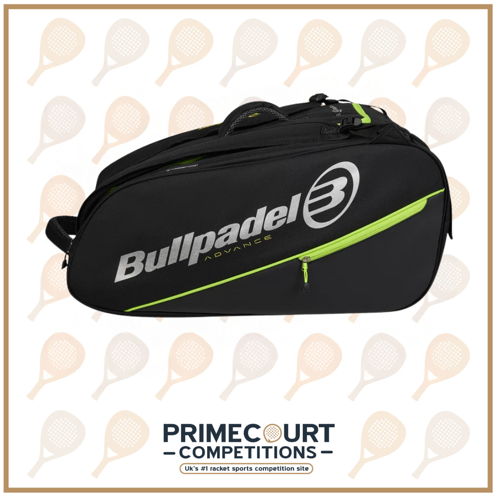 Bullpadel Advance Racket Bag 26 Black Green