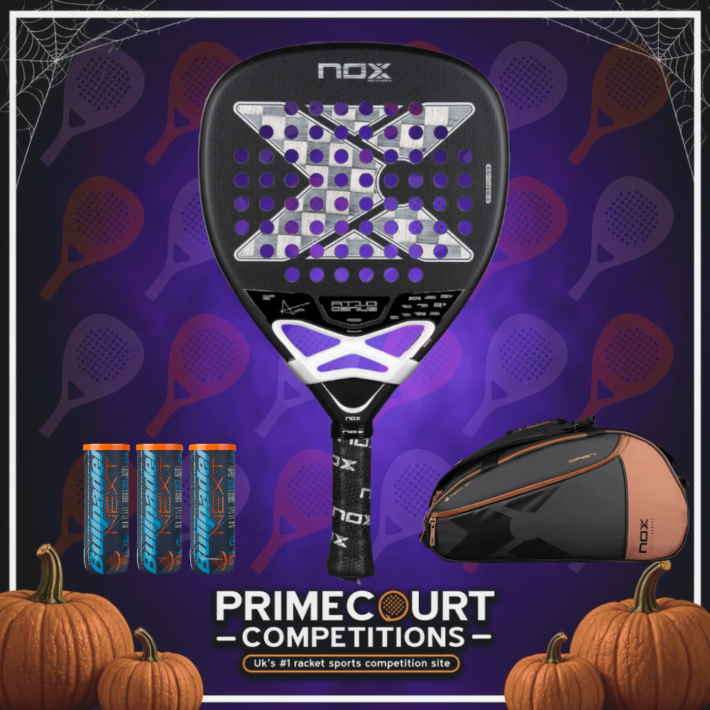 Nox AT10 Luxury Genius Attack 18K Alum Padel Racket 2026 (BUNDLE)