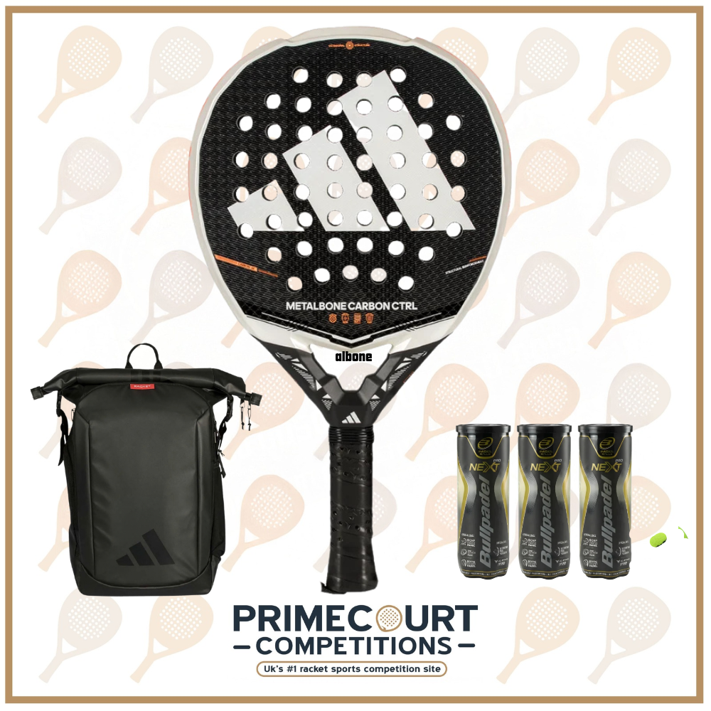 Adidas Metalbone Carbon Ctrl Padel Racket 2026 (BUNDLE)