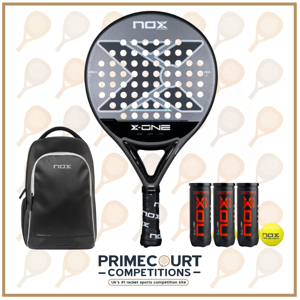 Nox X-One Padel Racket 2026 (BUNDLE)